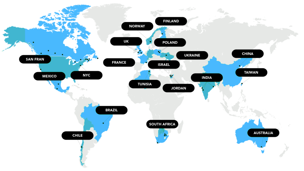 Siteadda Google Lead Generator World Map
